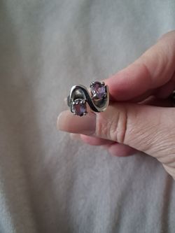 Sterling Silver Amathyst Ring