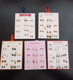 Various Themed 12 Set Earring Boards - Price Per Board