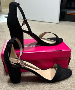 Suede Heels