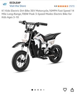 K1 Kids Electric Dirt Bike