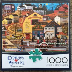 Jigsaw Puzzle THE BOSTONIAN Buffalo NO MISSING PIECES 