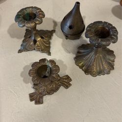 Candle Stick Holders  And Instant Burner