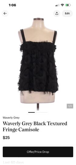 New - Black camisole/ Tank Top!