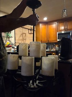 Chandelier hanging light fixture
