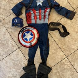 Captain America Costume Kids