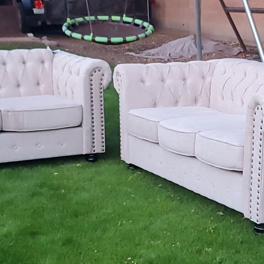 New Chesterfield Sofa Set 