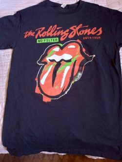 Rolling Stones No Filter Tour Shirt. New! Size Small 