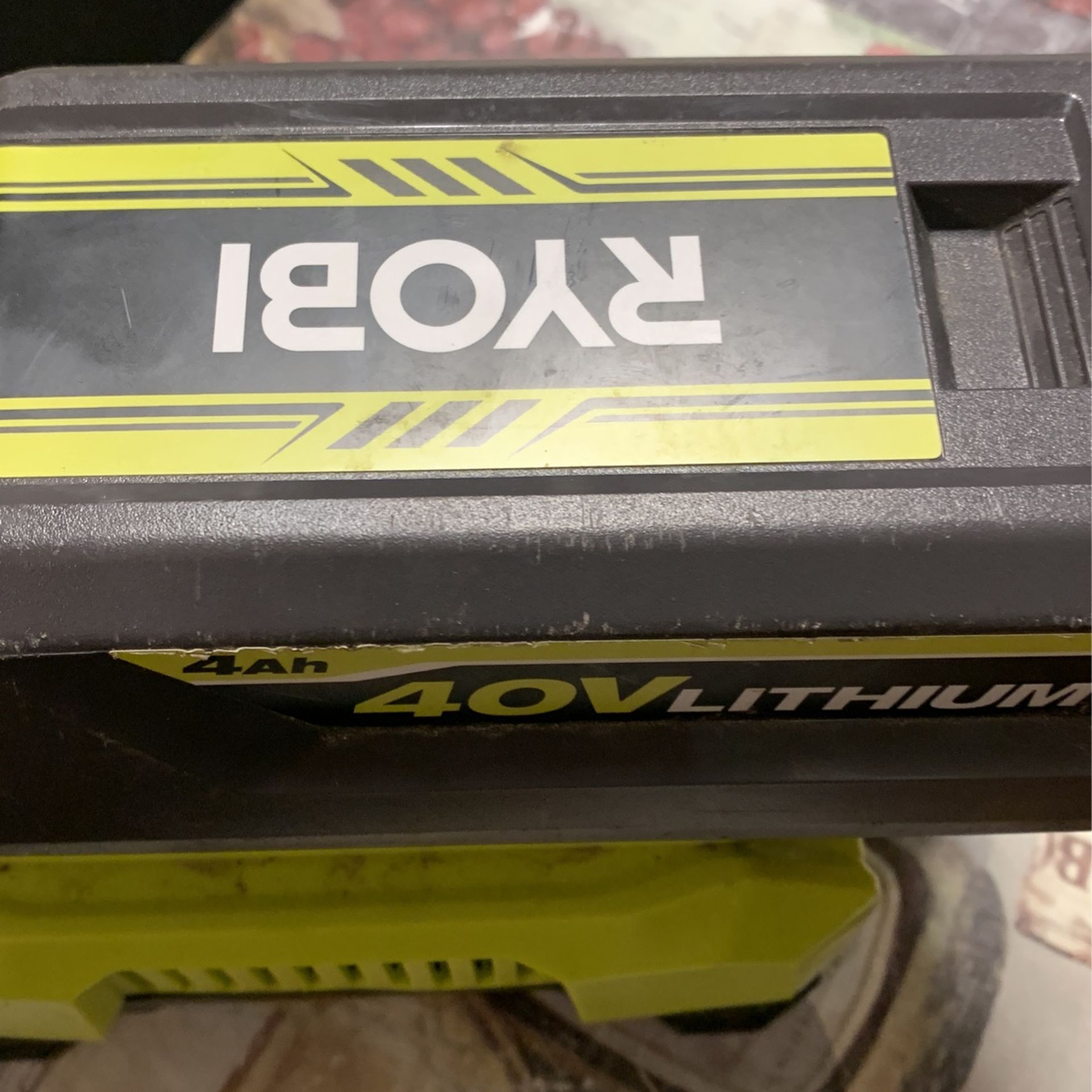 Battery And Changer 40 V