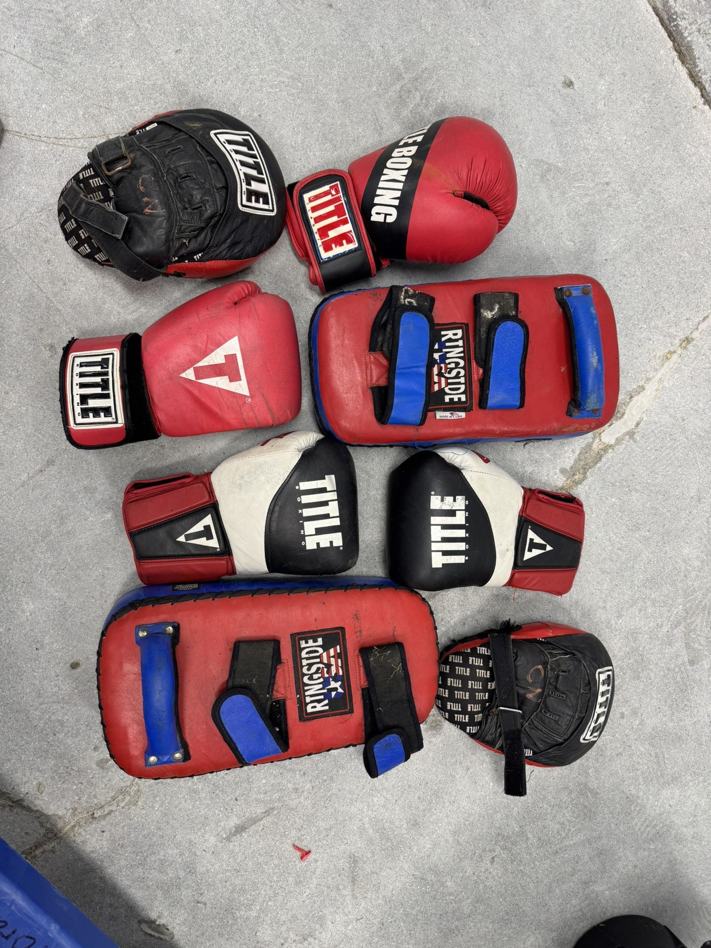 Punching Bag And Accessories