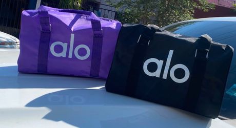 A-Yoga Duffle Bag- Black, Purple ,Pink, Royal Blue