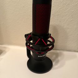 HyperX Quadcast Condenser Mic