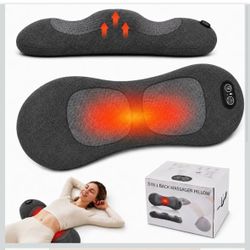 3-in-1 massager Cordless Lumbar Support Pillow