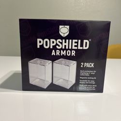 Funko Pop Popshield Armor Sealed New 2 Pack Best Protectors