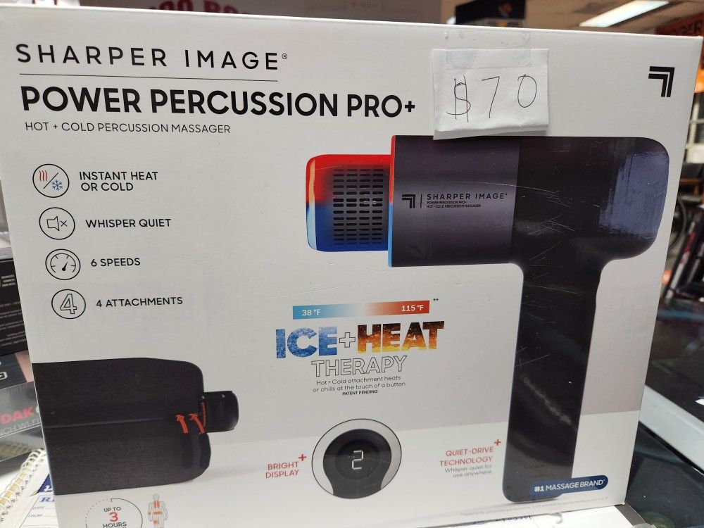 Sharper Image Power Percussion Pro+ Massager