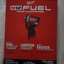 Milwaukee M12 3/8 Stubby