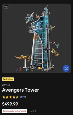 LEGO Avengers Tower Set #76269