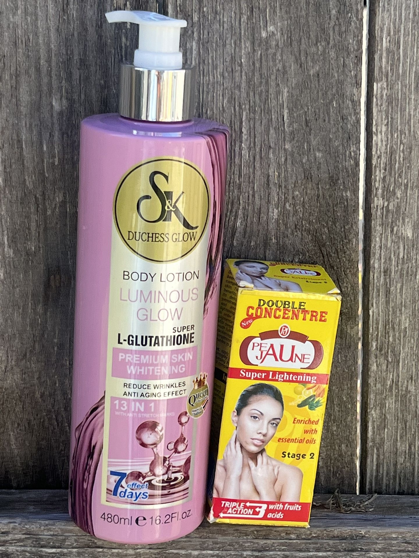 SK Duchess Glow Luminous Glow Body Lotion Super Lotion With Stage 2 2 In 1 Set