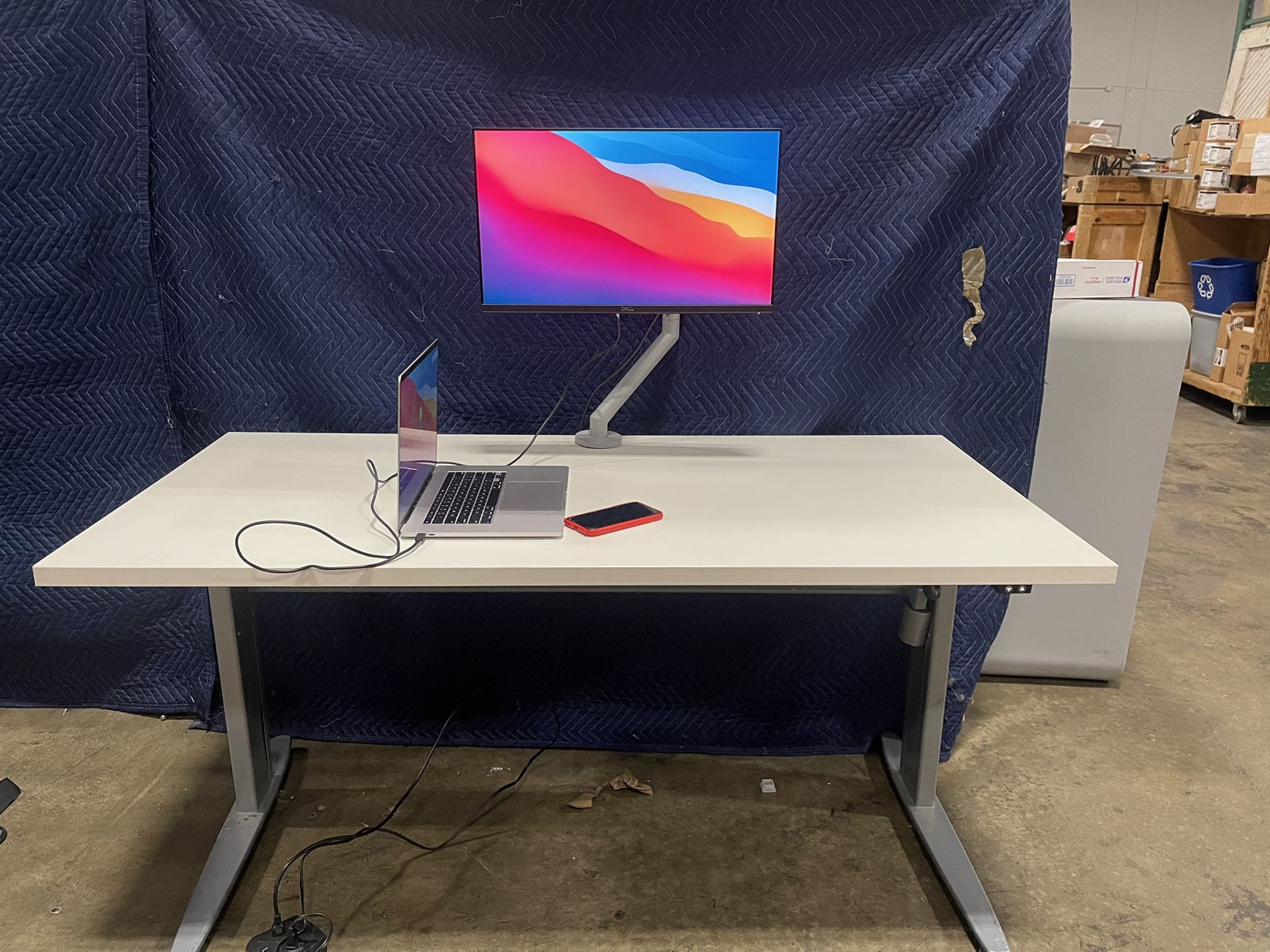 Standing Desk! 60x30 Electric Height Adjustable Table! We Have Herman Miller Chairs too!
