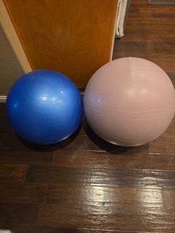 $10 for 2 exercise balls