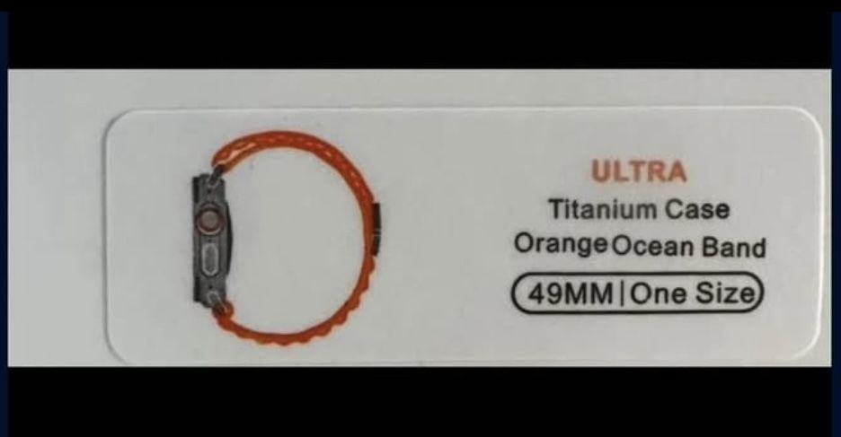 Apple WATCH ULTRA 2 TITANIUM ORANGE OCEAN BAND 49MM