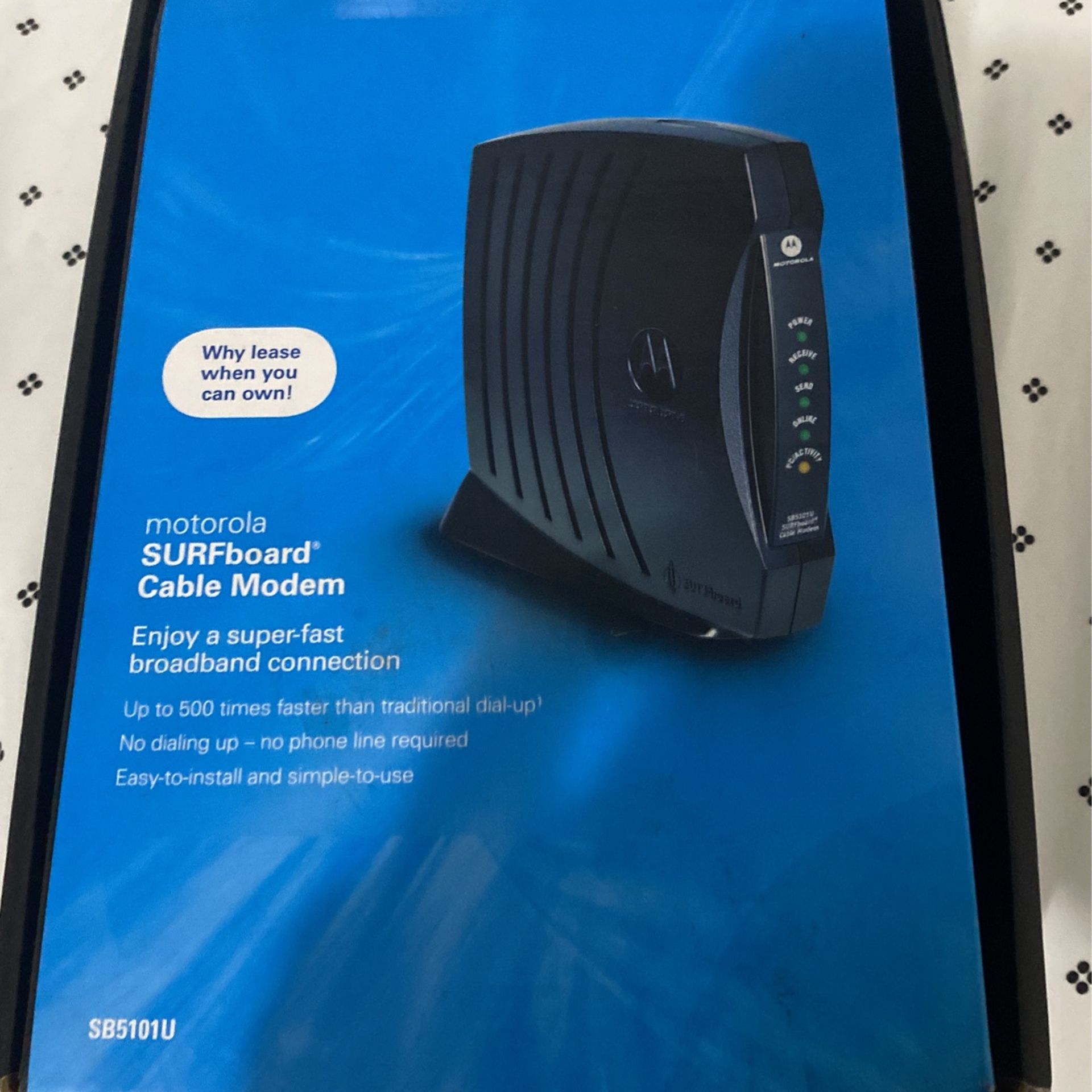 Motorola Wifi Modem For Gaming Fast Speeds