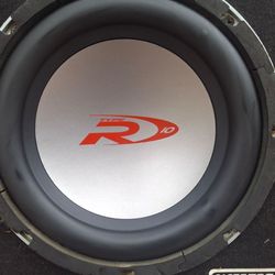 ONE SPEAKER UNA BOSINA ALPINE TIPE R DOBLE BOBINA 10 INCHES GOOD CONDICIÓN ABLO ESPAÑOL