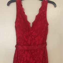 Red Long Formal Dress