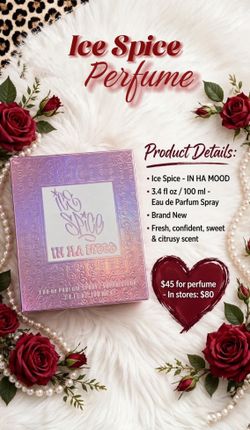 BRAND NEW** Ice Spice In Ha Mood Perfume