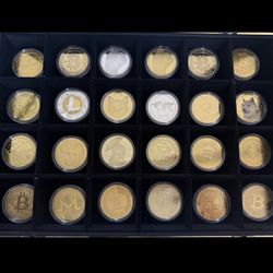 Collectible Crypto Coins (No Crypto Value)