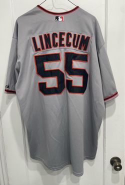 San Francisco away jersey " Tim Lincecum " (size 56 = 3XL) see pictures - price $130