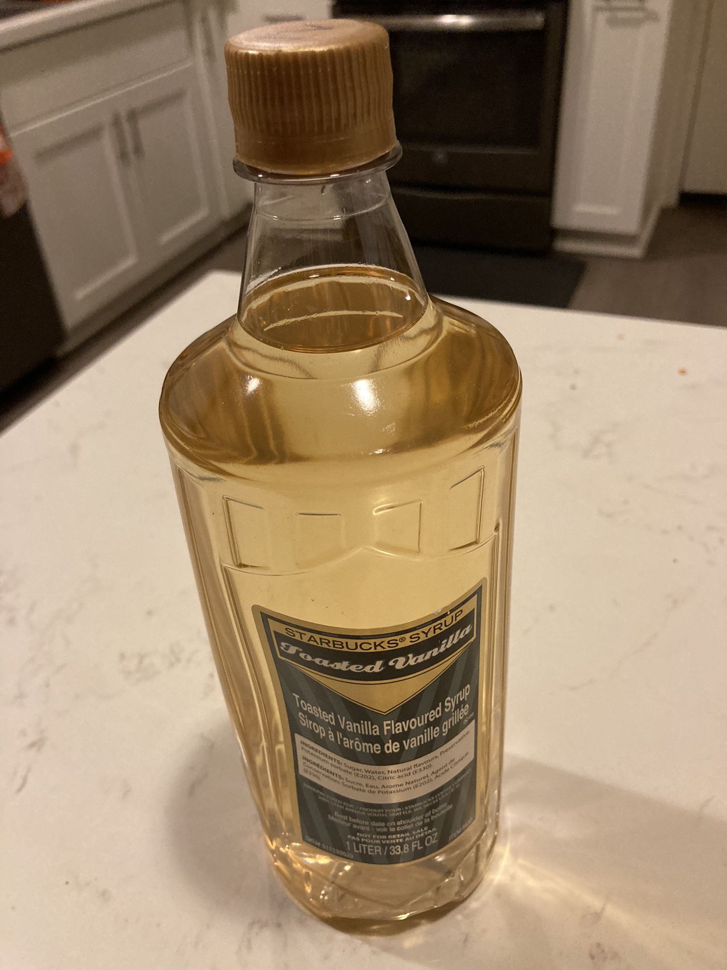 New Starbucks Toasted Vanilla Syrup