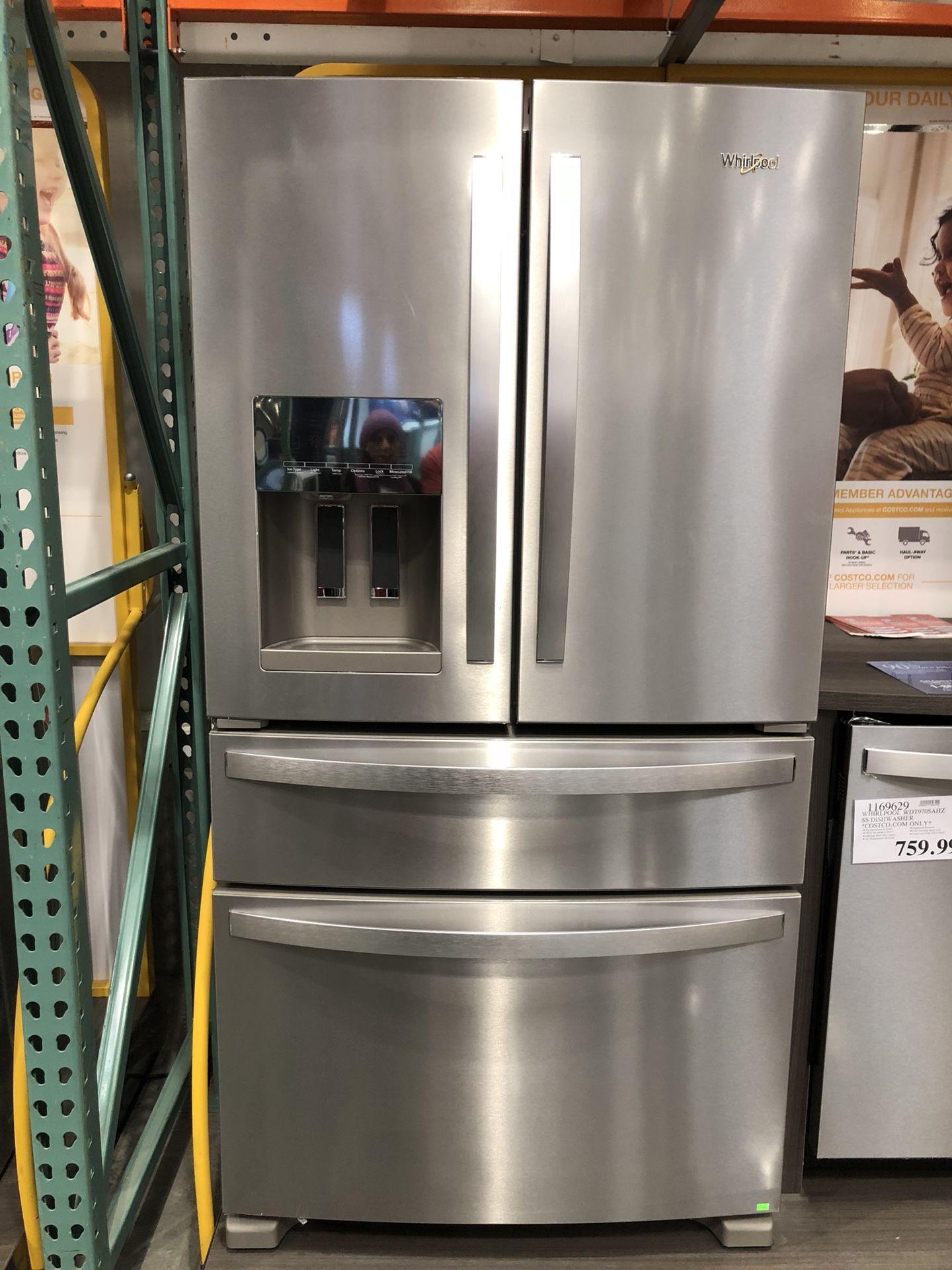 New Whirlpool Refrigerator