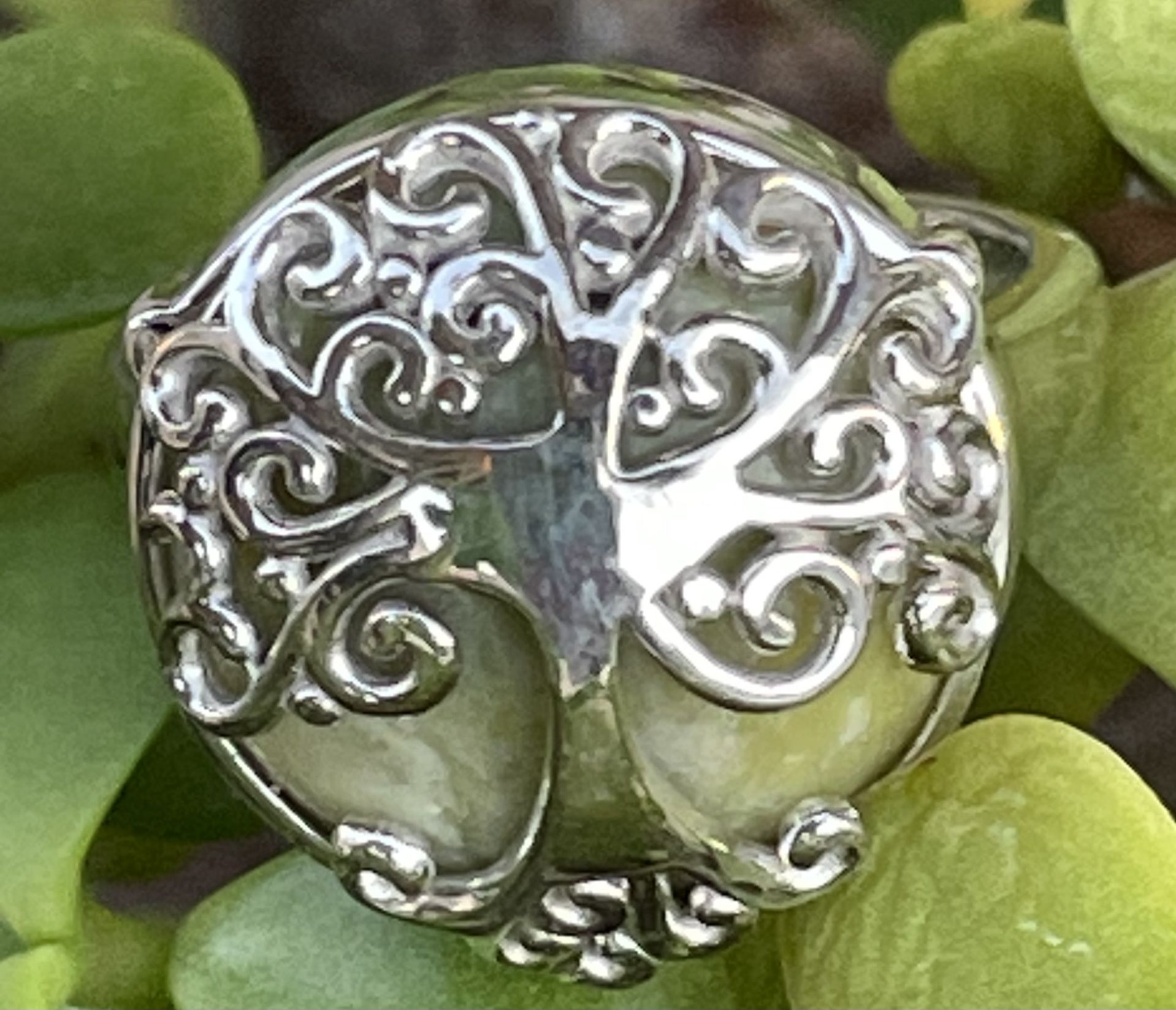 Tree Of Life Sterling Silver Ring