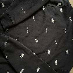 Nike Black Hoodie  Size LG 