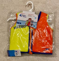 Speedo Unisex Toddler Swim Flotation Vest with UPF 50+ Sun Protection