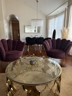 Accent Chairs With Coffee Table 