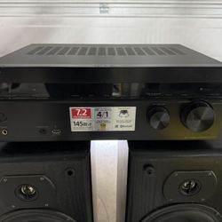 Sony STR- DH770 7.2 Home Theater, Bluetooth and (2) DPA Tower Speakers 