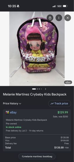 Melanie Martínez Book bag