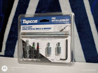 Tapcon Pro Installation Kit