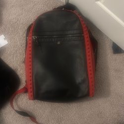 Red bottom Backpack 