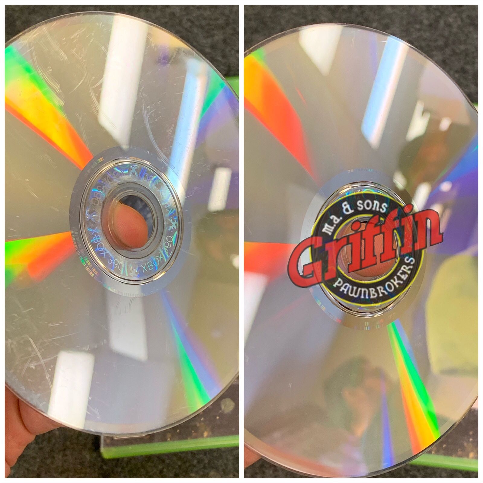 Resurfacing DVD/ games