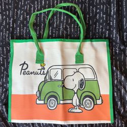 Snoopy Peanut Canvas Tote Bag