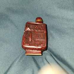 Cinnabar Snuff Bottle