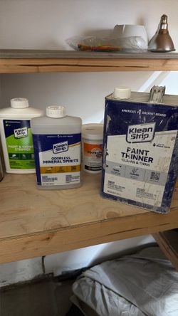 Free paint,stain, paint thinner, mineral spirits
