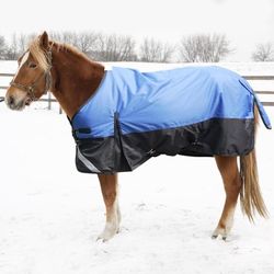 New in the box Horse Blanket for Real Horses, Waterproof Stable Horse Turnout Blanket(E817)