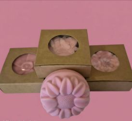 Assorted  Flowers (Qty 6) - Berry Homemade Soap