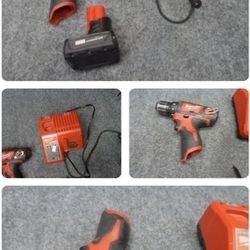 Milwaukee M12 Drill Driver & Battery & Charger