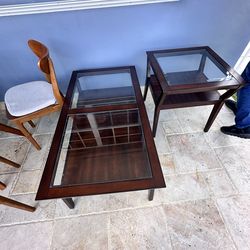 Coffee table and end table