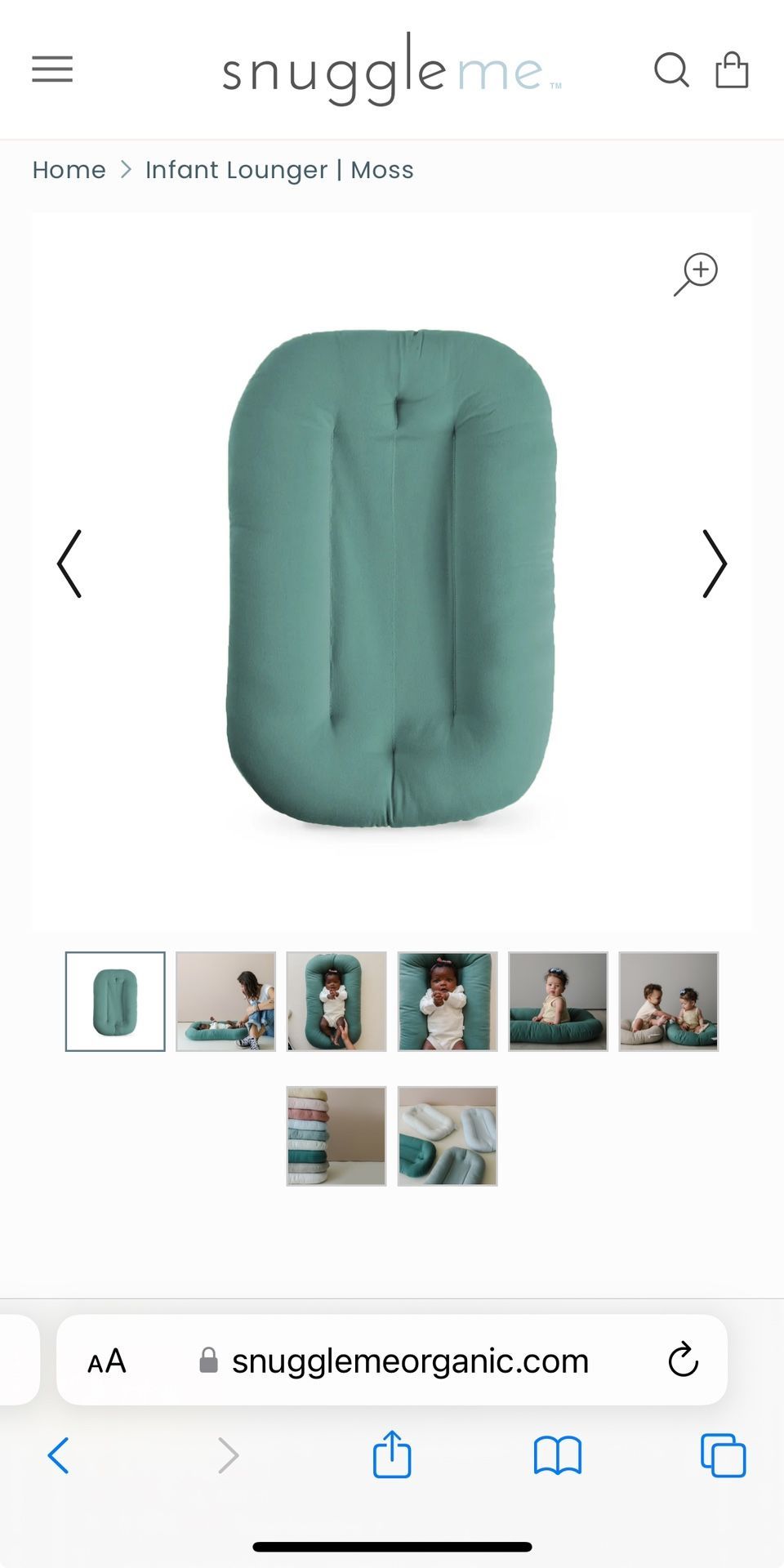 Snuggle me Infant Lounger