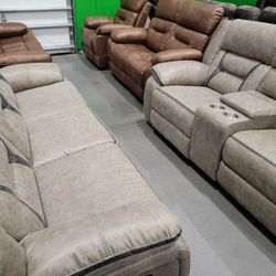 Reclining Sofa Liquidation Today!